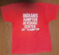 USA製!? Tシャツ INDIANS BEVERAGE ★古着