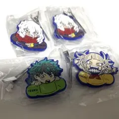 ヒロアカ　ばんちょうこう　ヘアクリップ　ガチャ　　緑谷出久　トガヒミコ　死柄木弔