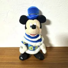 【美品】東京ディズニーシー　クリスマス　ミッキーマウス　ぬいぐるみバッジ