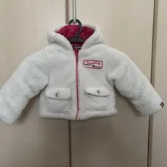 新品 100 Tksapkid ボアジャケット ホワイト 冬