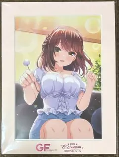 新品未開封 キャラファインマット ガールフレンド(仮) 九重忍 総選挙