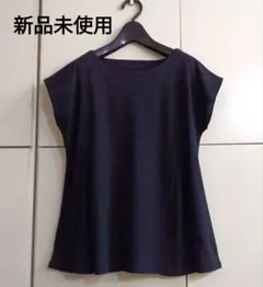新品 リブインコンフォート 抗菌防臭加工シルケットコットンTシャツ LL 黒のサムネイル