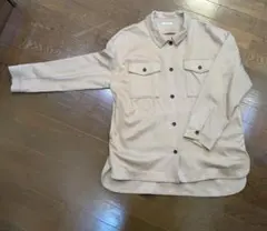 ITEMS URBAN RESEARCH ベージュ長袖シャツジャケット