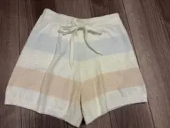【1回着用美品】gelato pique ストライプ ショートパンツ