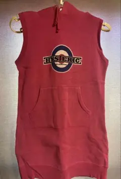 HYSTERIC GLAMOUR フード付きスウェットワンピ　ピンク