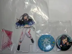 白石杏 アクリルスタンド バッジセット