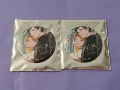 ギヴン　ギヴン展　ENCORE　キヅナツキ　缶バッジ　鹿島柊　八木玄純