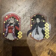 鬼滅の刃 ダイカットクリアステッカー 童磨 鬼舞辻無惨