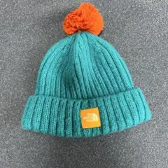 THE NORTH FACE キッズ ニット帽 ポンポン付き