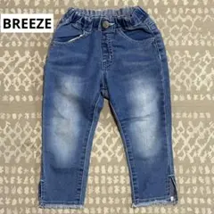 BREEZE デニム 裾フリンジ