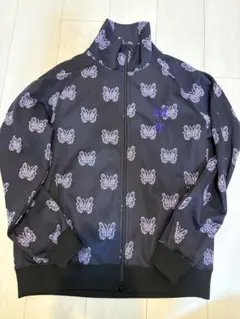 Needles トラックジャケット パピヨン柄 ネイビー S Needles トラックジャケット パピヨン柄 ネイビー S - メルカリ