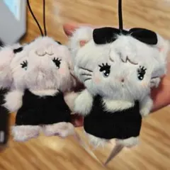 mikkoキャラクターズ BLACK RIBBON マスコット ムース、キャミー