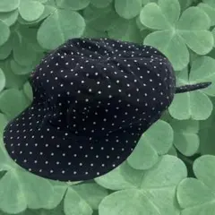 00s ドット コーデュロイ キャスケット ハンチング 森ガール ウィッシュコア