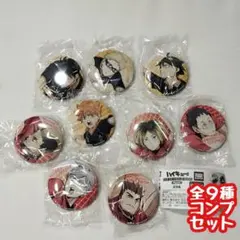 A-41　コンプ　ハイキュー！！ゴミ捨て場の決戦 缶バッジ Part1　全9種
