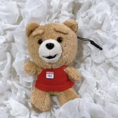 新品未使用TED ぬいぐるみマスコット ストラップ付き