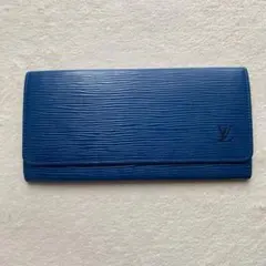 超美品】ルイヴィトン ジッピーウォレット 青紫 長財布 有名 希少 男女 