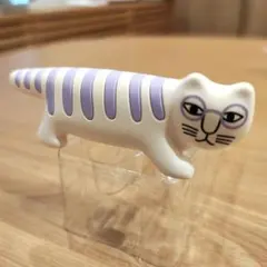 Zoff 福袋 LISA LASON 猫 メガネ置き 紫 置物 リサラーソン