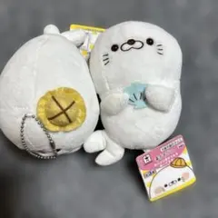 しろたん ぬいぐるみマスコット 2個セット