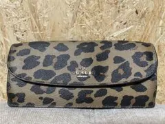 COACH 長財布 豹柄 レオパード柄 アニマル柄のサムネイル