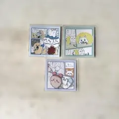 ちいかわ　わっふれーむ2 ステッカー　3枚セット