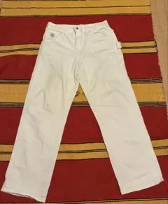 ラウンドハウス　POINTER BRAND ホワイト ペインターパンツ