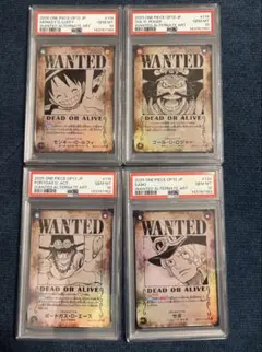 【PSA10 4連番】 受け継がれる意志 手配書 SP