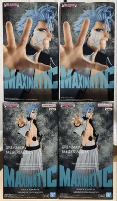 BLEACH MAXIMATIC グリムジョー・ジャガージャック フィギュア4個