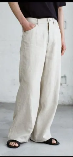 完売品！再販なし！Linen Ranch 5P Pants Lサイズのサムネイル