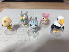 あつまれどうぶつの森 ともだちどーる　フィギュア 5点セット　まとめ売り