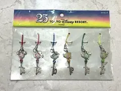 東京ディズニーランド　25周年　ドリームキー　ストラップ
