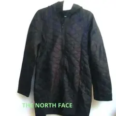 THE NORTH FACE 【S】フード付きロングコート 黒 ブラック