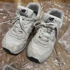 New Balance 574 スニーカー 24.5cm ホワイト