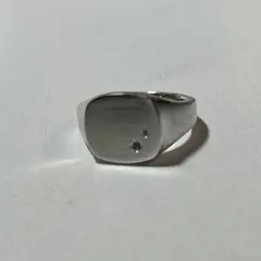 and cloud シルバー925 Nocturnal Signet Ring