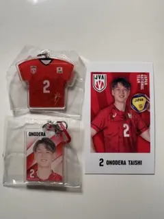 [バラ売り可]バレーボール男子日本代表　小野寺大志選手キーホルダーとカードセット