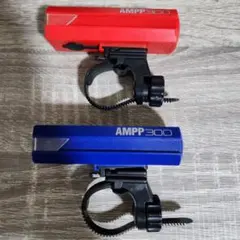 CAT EYE AMPP 300 自転車用フロントライト 2個セットのサムネイル