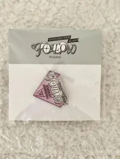 SEVENTEEN セブチ Follow to again 神奈川 ピンバッチ