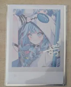 水宮枢 誕生日記念2025 チェキ風ブロマイド 複製サイン ホロライブ