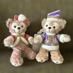 ［新品タグ付］2015ダッフィー シェリーメイ ぬいばセット