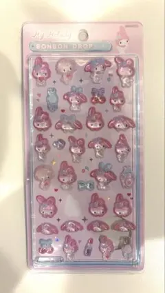 マイメロディ ボンボンドロップシール 使用済