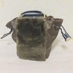 TOVナイロンファーバッグ