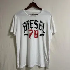 DIESEL ディーゼル Y2K ロゴ Tシャツ ホワイト