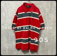 ✴️Polo by Ralph Lauren　90s　ペルー製　ポロシャツ　М