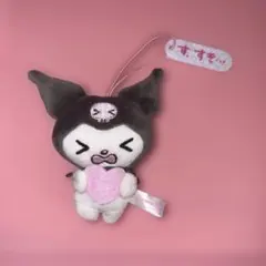 サンリオ　クロミ　ハート　ぬいぐるみ　ストラップ　キーホルダー