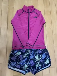 【2点セット】THE NORTH FACE ラッシュガード 140cm