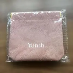 Yunth スリムミニポーチ　ピンク　ノベルティ　新品未使用