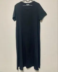 UNIQLO エアリズムコットンAラインロングワンピース XXL