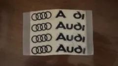 Audi(アウディ) 耐熱ステッカー ブラック ホイール