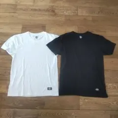 ディッキーズDickies Tシャツ白＆黒 2枚セット Lサイズ