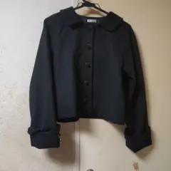 【未使用】axes famme ショートコート（黒）