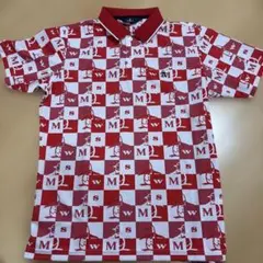 Munsingwear マンシングウェア ポロシャツ レッド Lのサムネイル